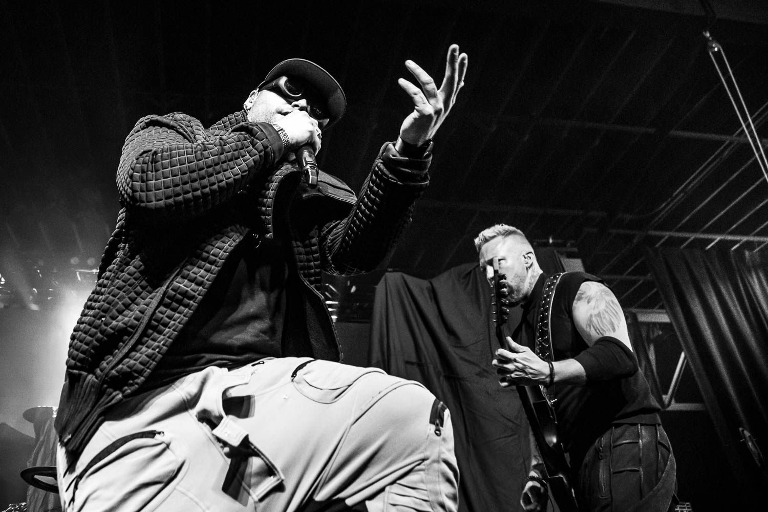 Chris Adams, lead vocalist of Smash Into Pieces