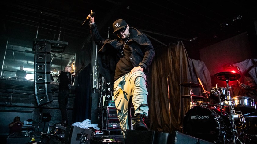 Chris Adams, lead vocalist of Smash Into Pieces