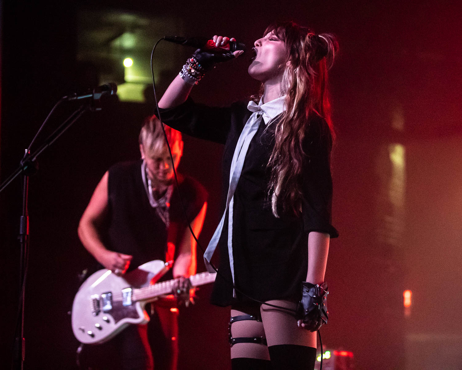 Anastasia Grace Haunt, lead vocalist of The Haunt