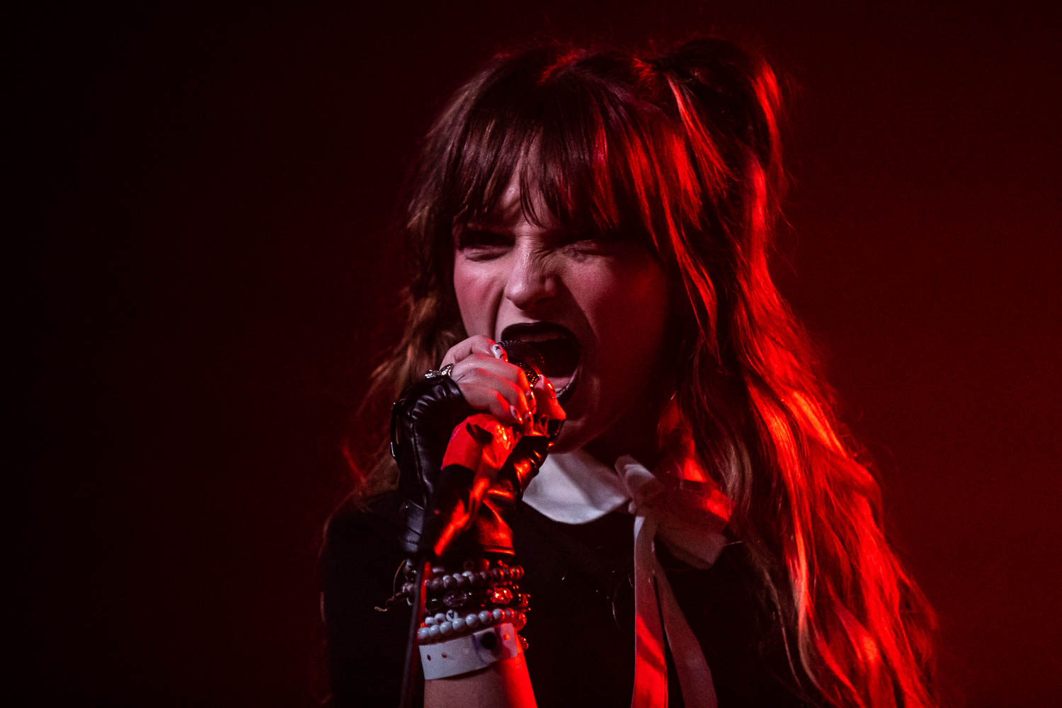 Anastasia Grace Haunt, lead vocalist of The Haunt