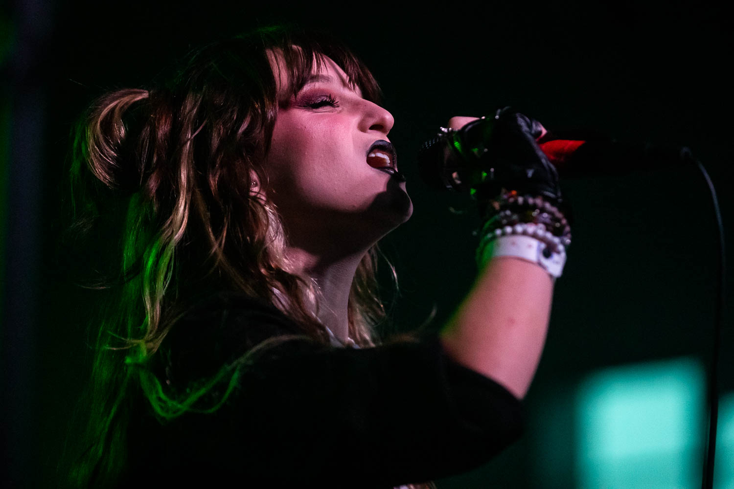 Anastasia Grace Haunt, lead vocalist of The Haunt