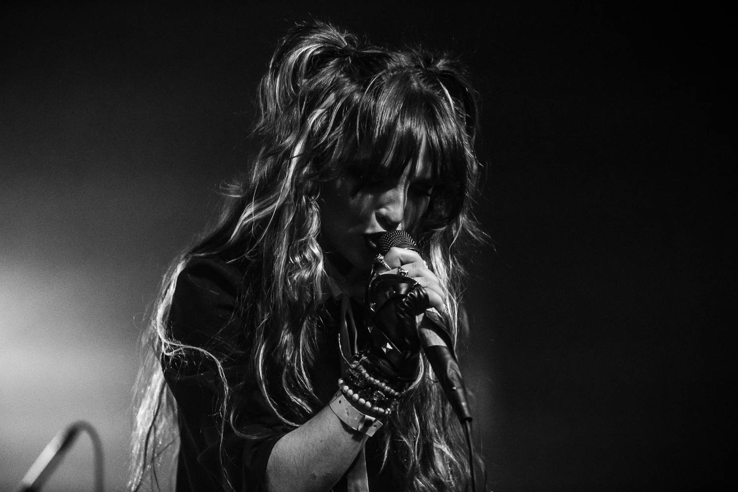 Anastasia Grace Haunt, lead vocalist of The Haunt