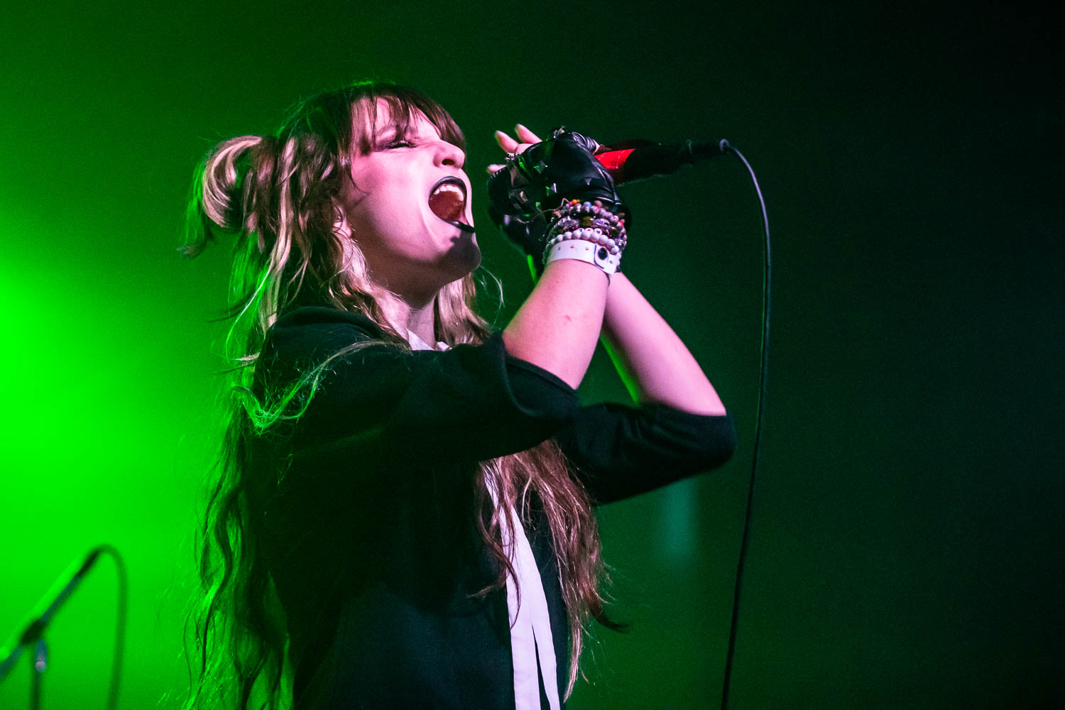 Anastasia Grace Haunt, lead vocalist of The Haunt