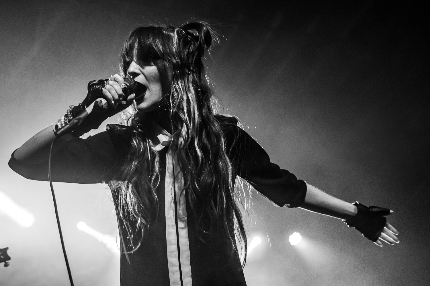 Anastasia Grace Haunt, lead vocalist of The Haunt