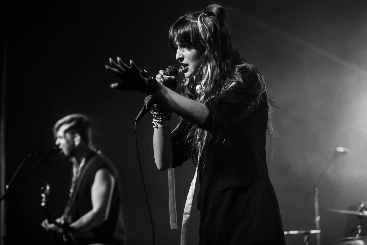 Anastasia Grace Haunt, lead vocalist of The Haunt