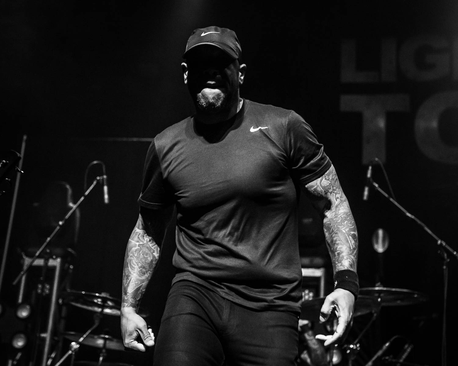 Howard Jones, lead vocalist of Light The Torch