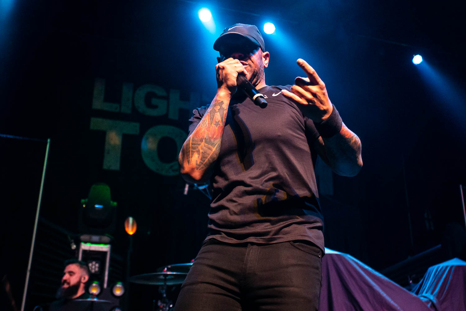 Howard Jones, lead vocalist of Light The Torch