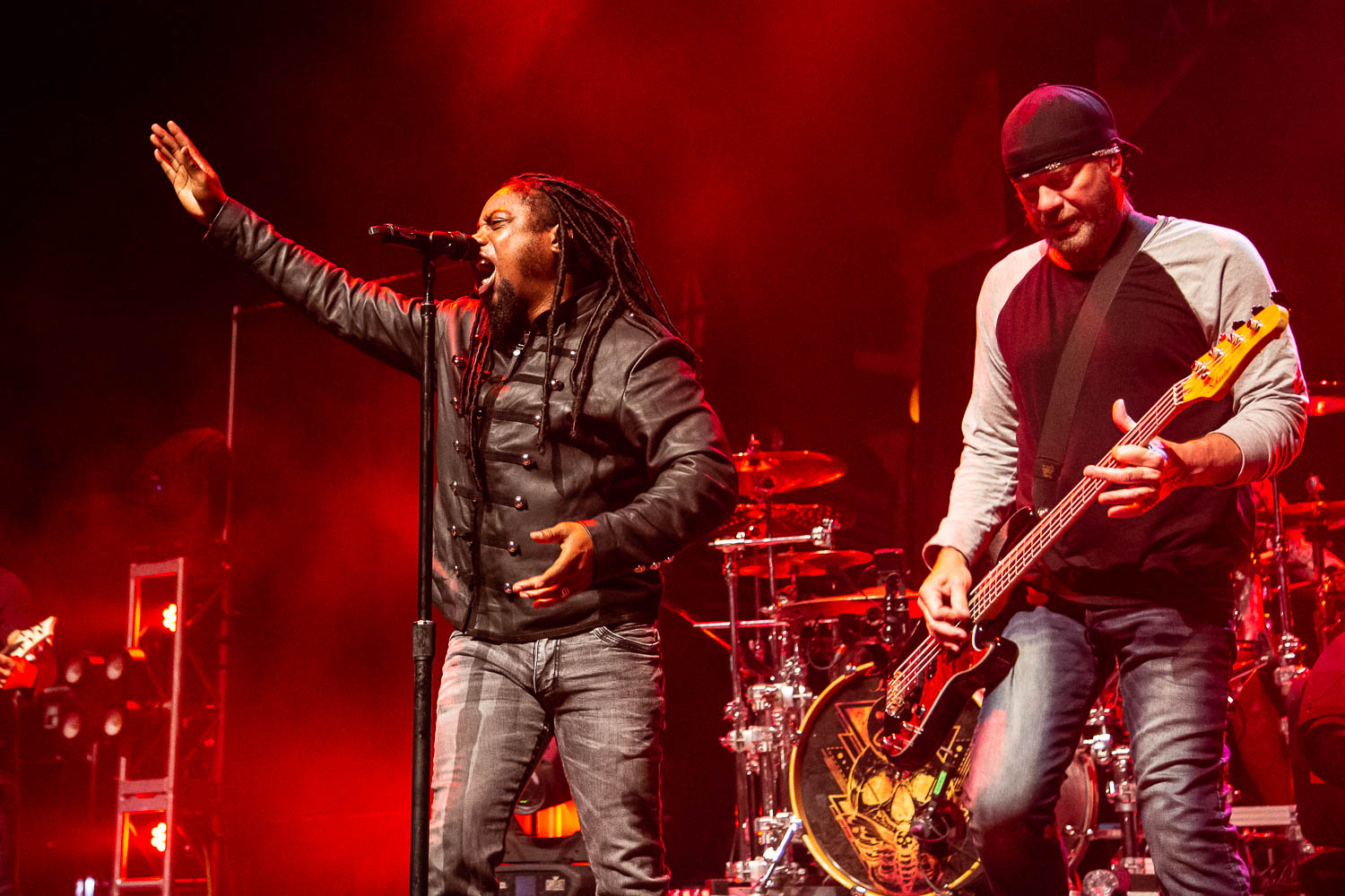 Lajon Witherspoon and Vince Hornsby of Sevendust