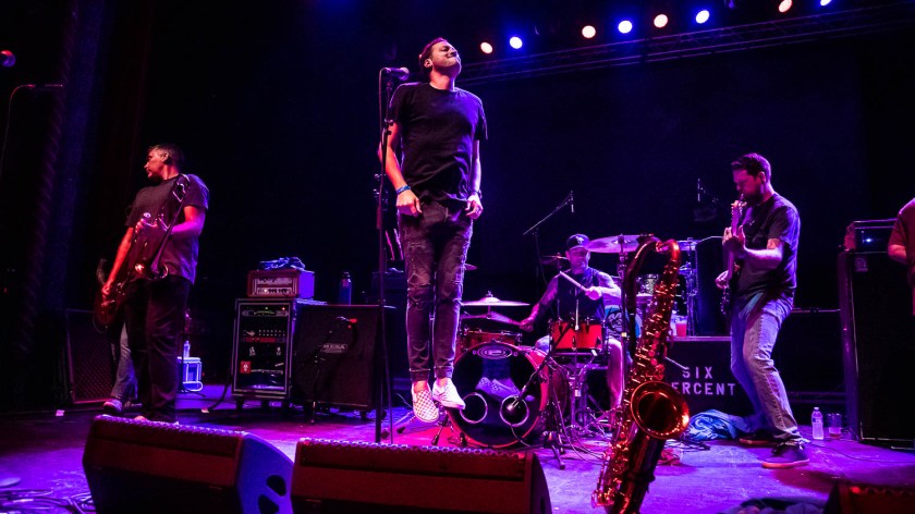 Six Percent performing at Uptown Theater in Kansas City, Missouri on July 12, 2019