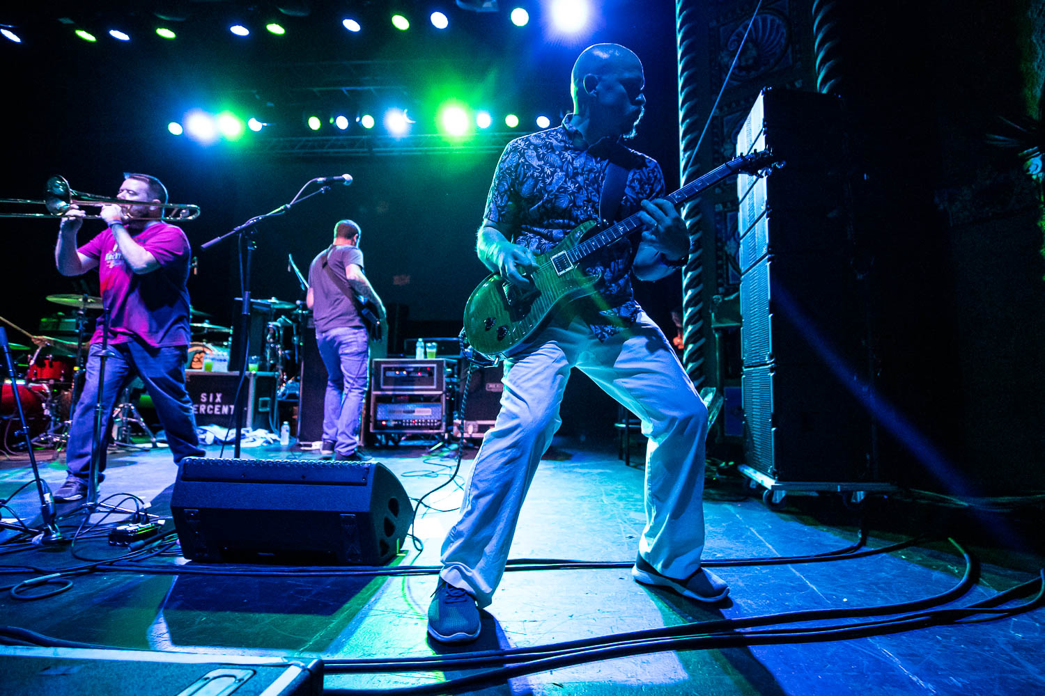 Jason Matthews, guitarist of Six Percent