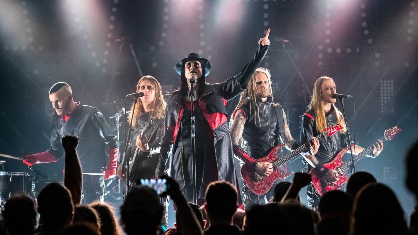 Avatar performing at The Truman in Kansas City, Missouri on September 20, 2021