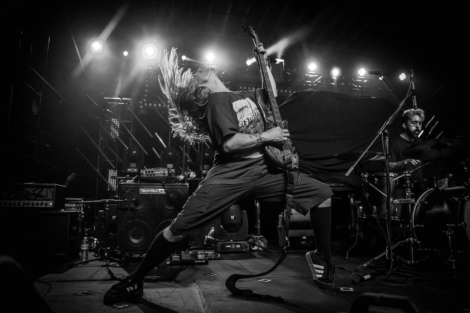 Mark Naples, touring bass guitarist of Tallah