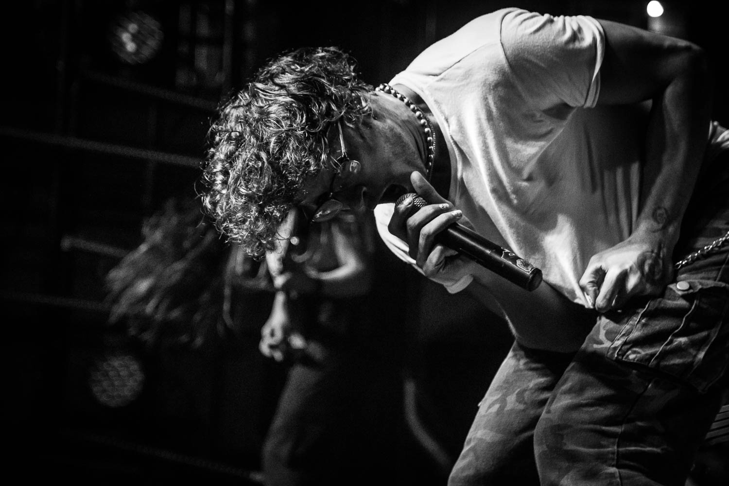 Justin Bonitz, lead vocalist of Tallah