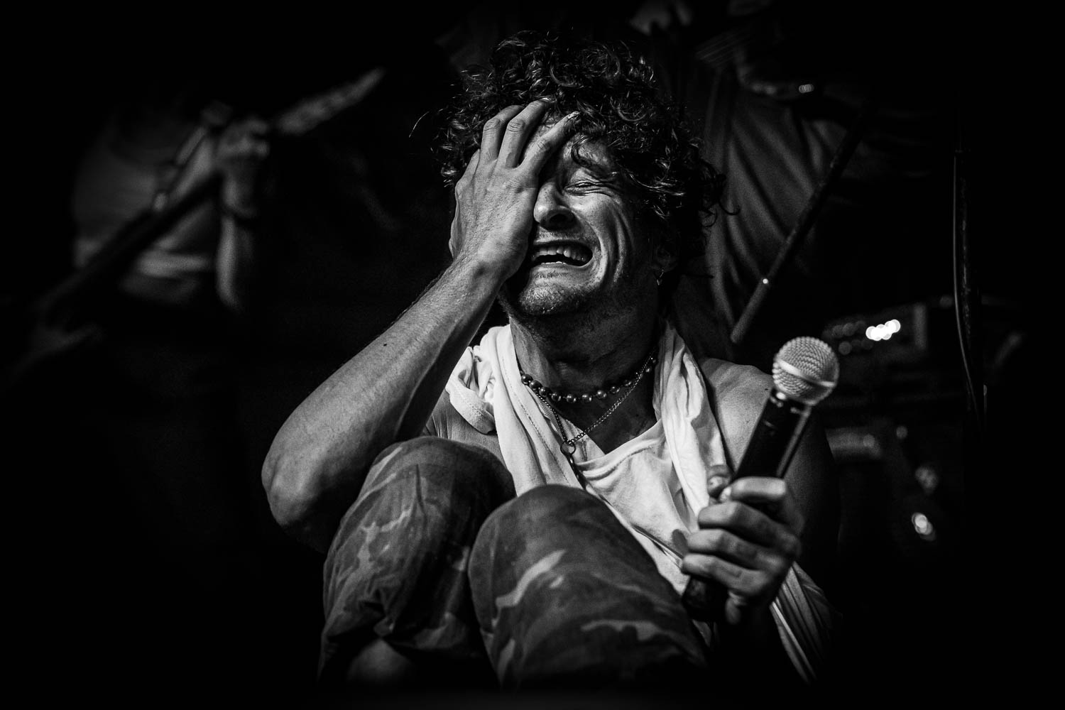 Justin Bonitz, lead vocalist of Tallah