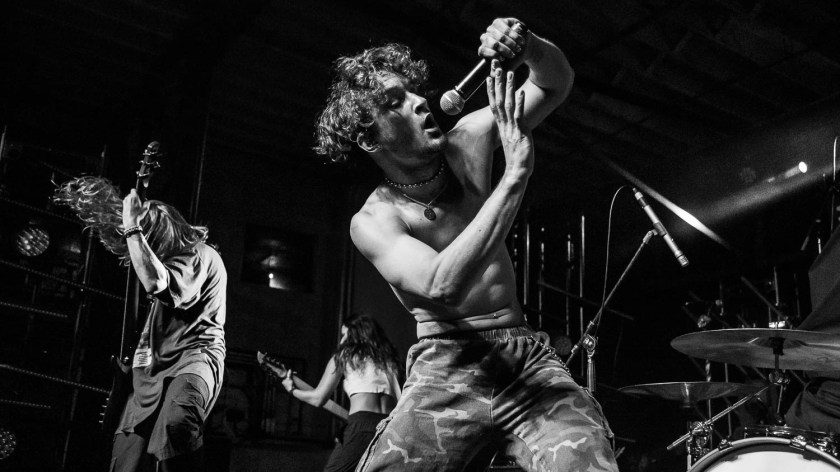 Justin Bonitz, lead vocalist of Tallah