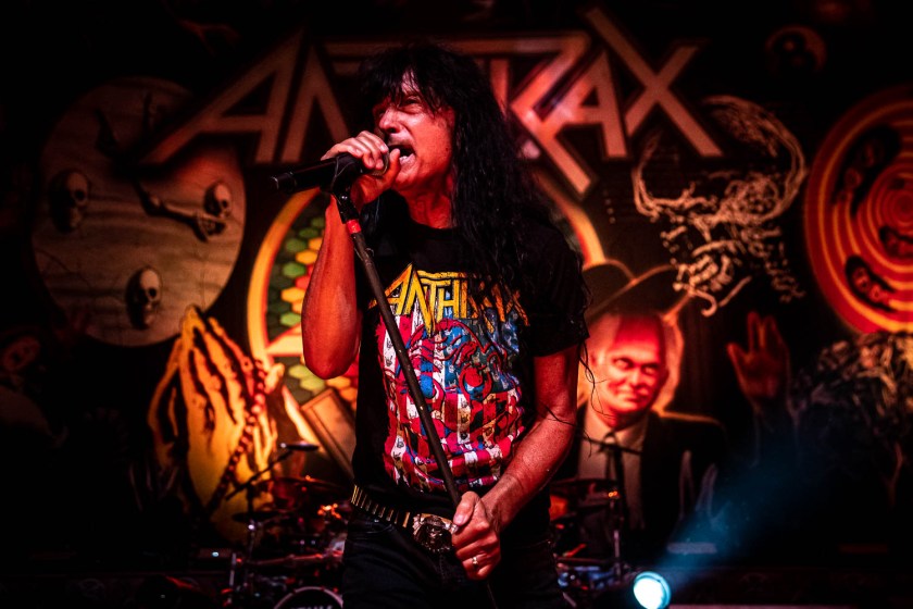 Joey Belladonna, lead vocalist of Anthrax