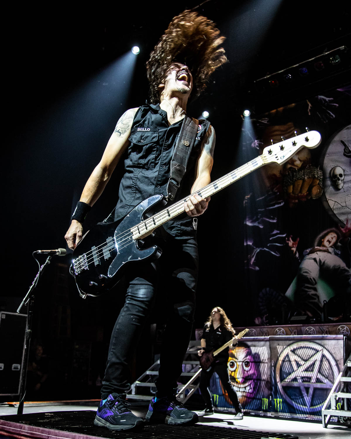 Frank Bello, bass guitarist of Anthrax