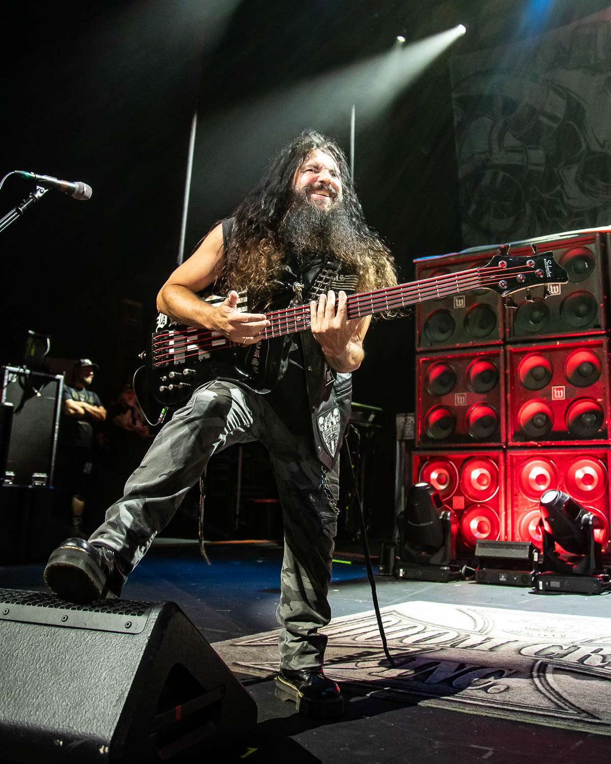 John DeServio, bass guitarist of Black Label Society