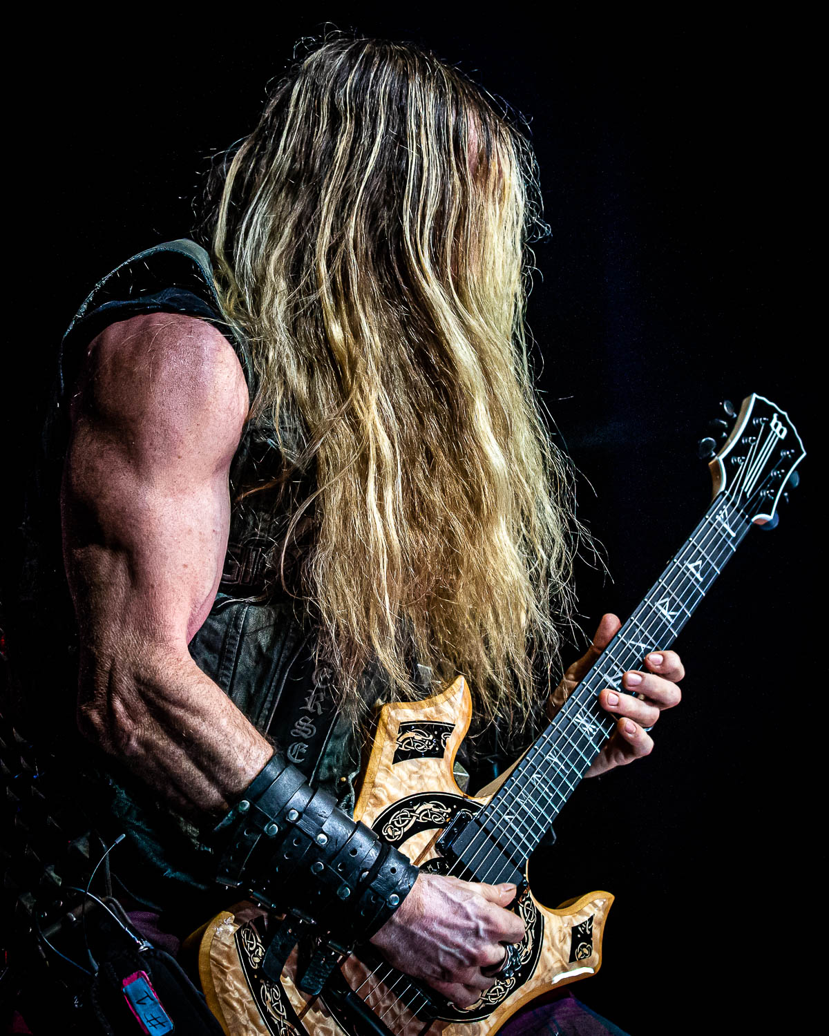 Zakk Wylde, lead guitarist and vocalist of Black Label Society