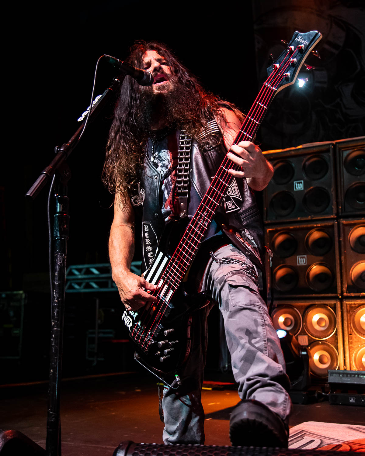 John DeServio, bass guitarist of Black Label Society