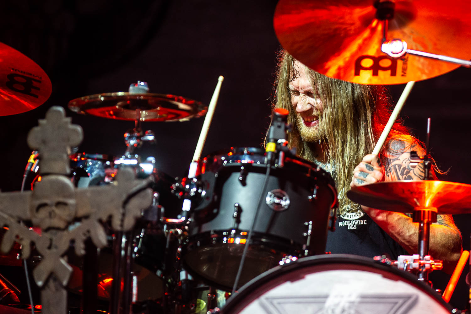 Jeff Fabb, drummer of Black Label Society