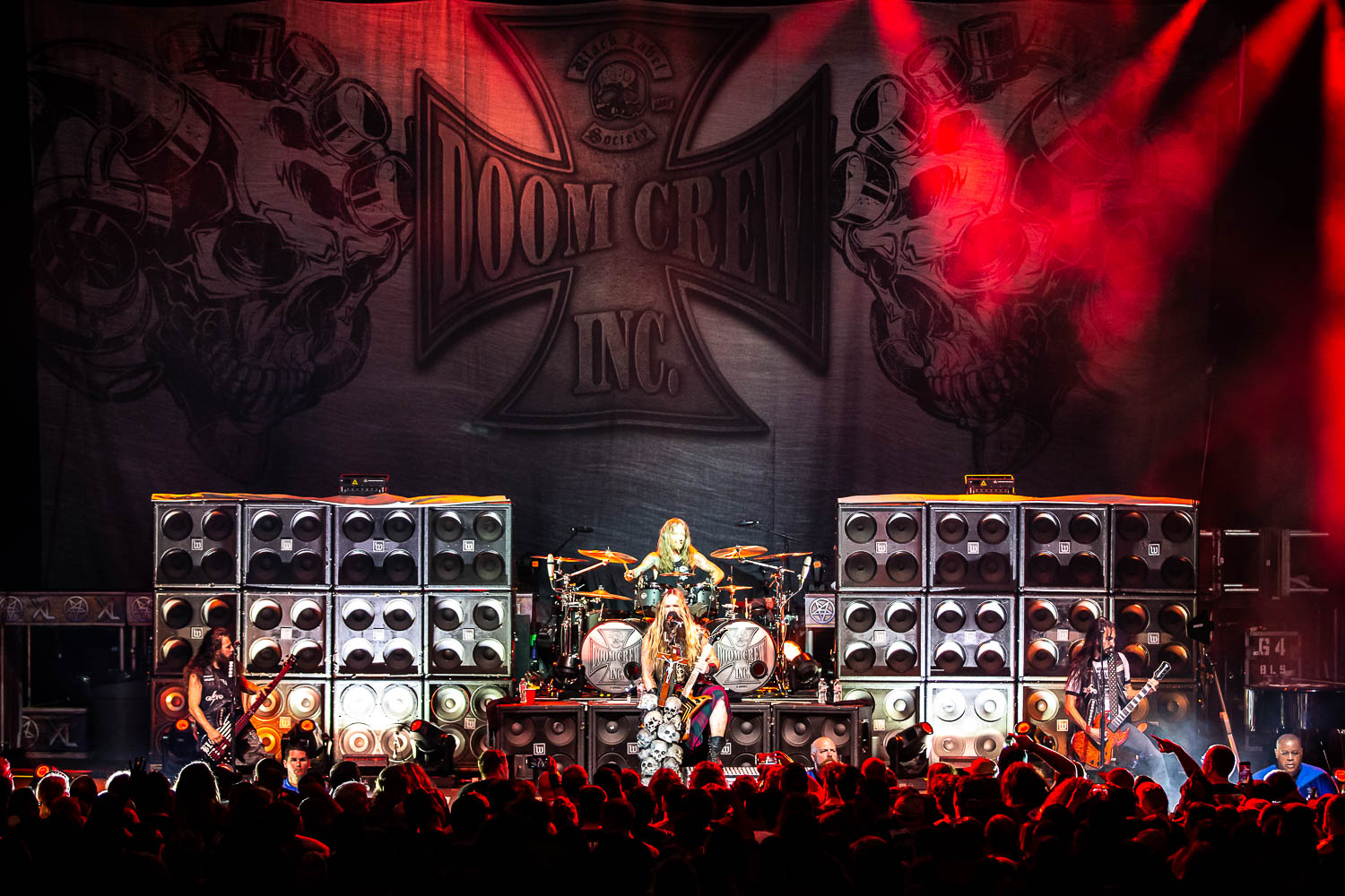 Black Label Society performing at The Midland Theatre in Kansas City, Missouri on August 2, 2022