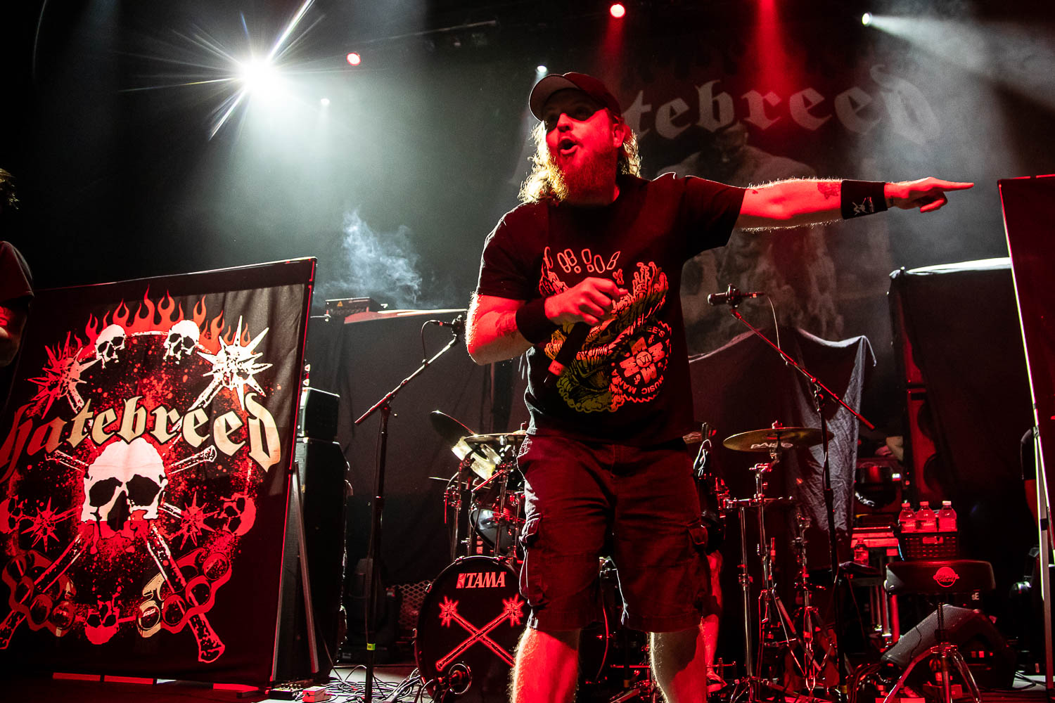 Jamey Jasta, lead vocalist of Hatebreed