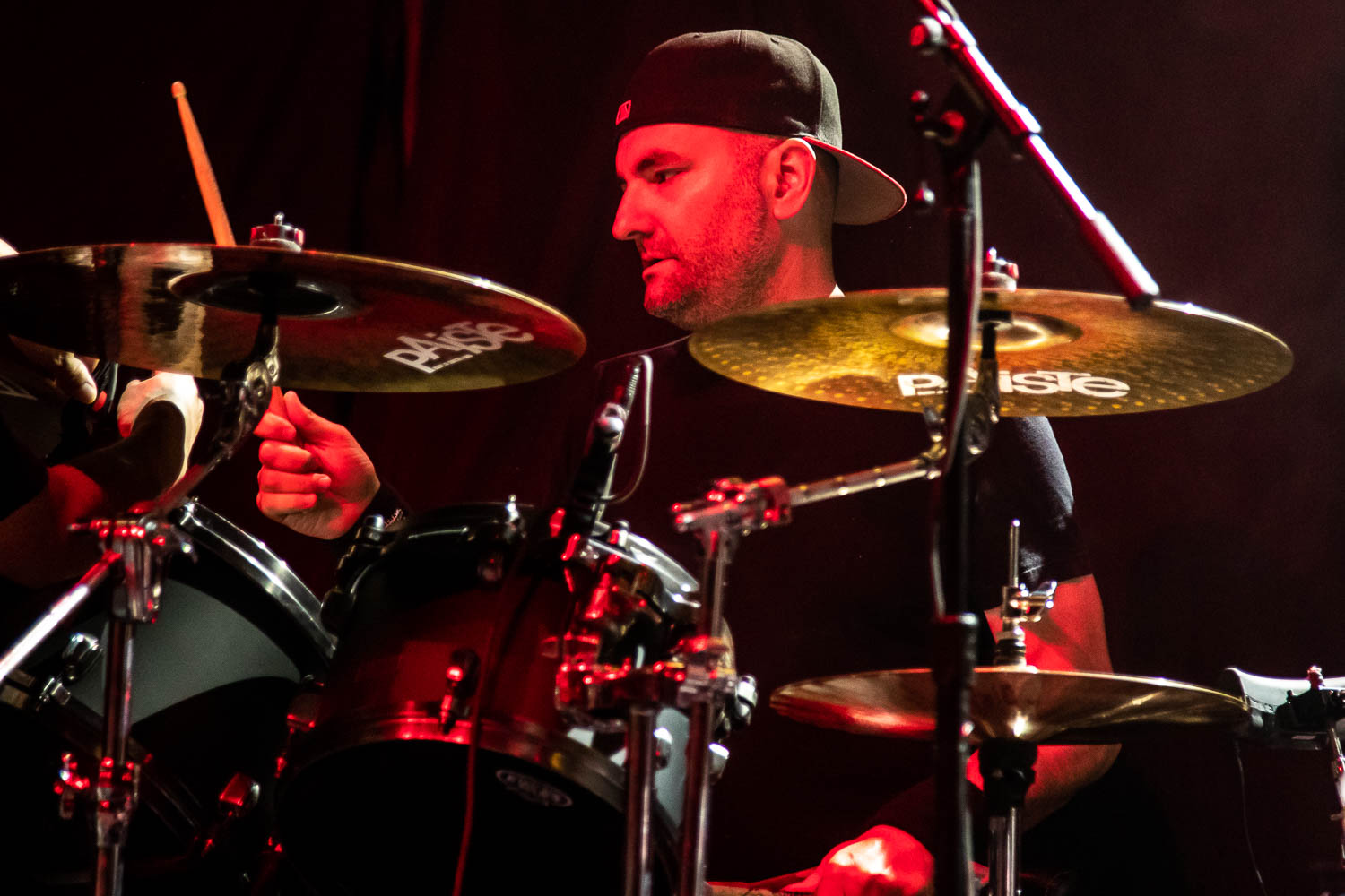 Matt Byrne, drummer of Hatebreed