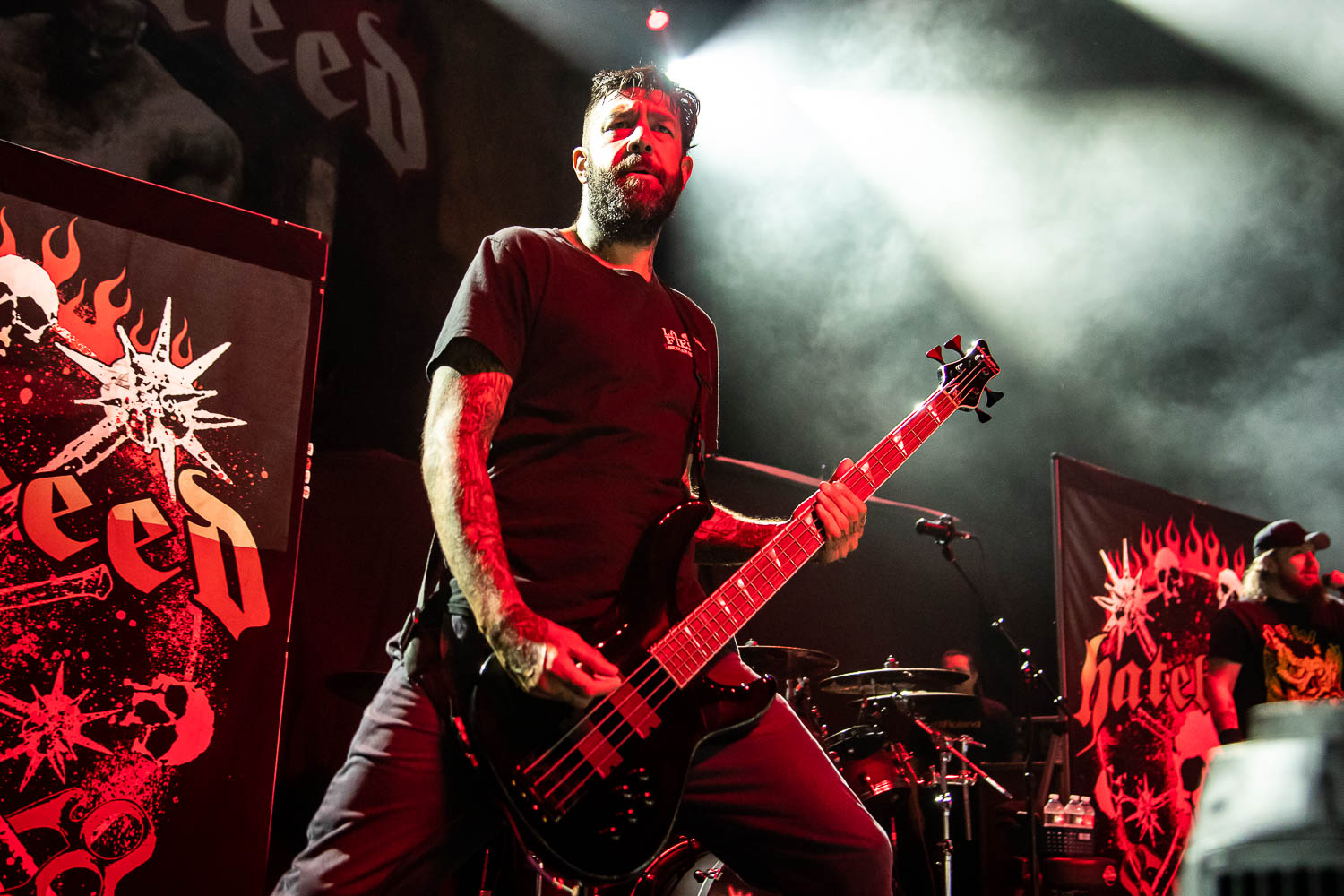 Chris Beattie, bass guitarist of Hatebreed