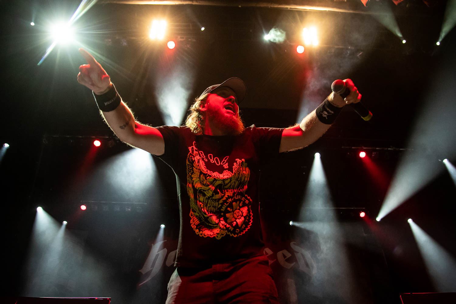Jamey Jasta, lead vocalist of Hatebreed