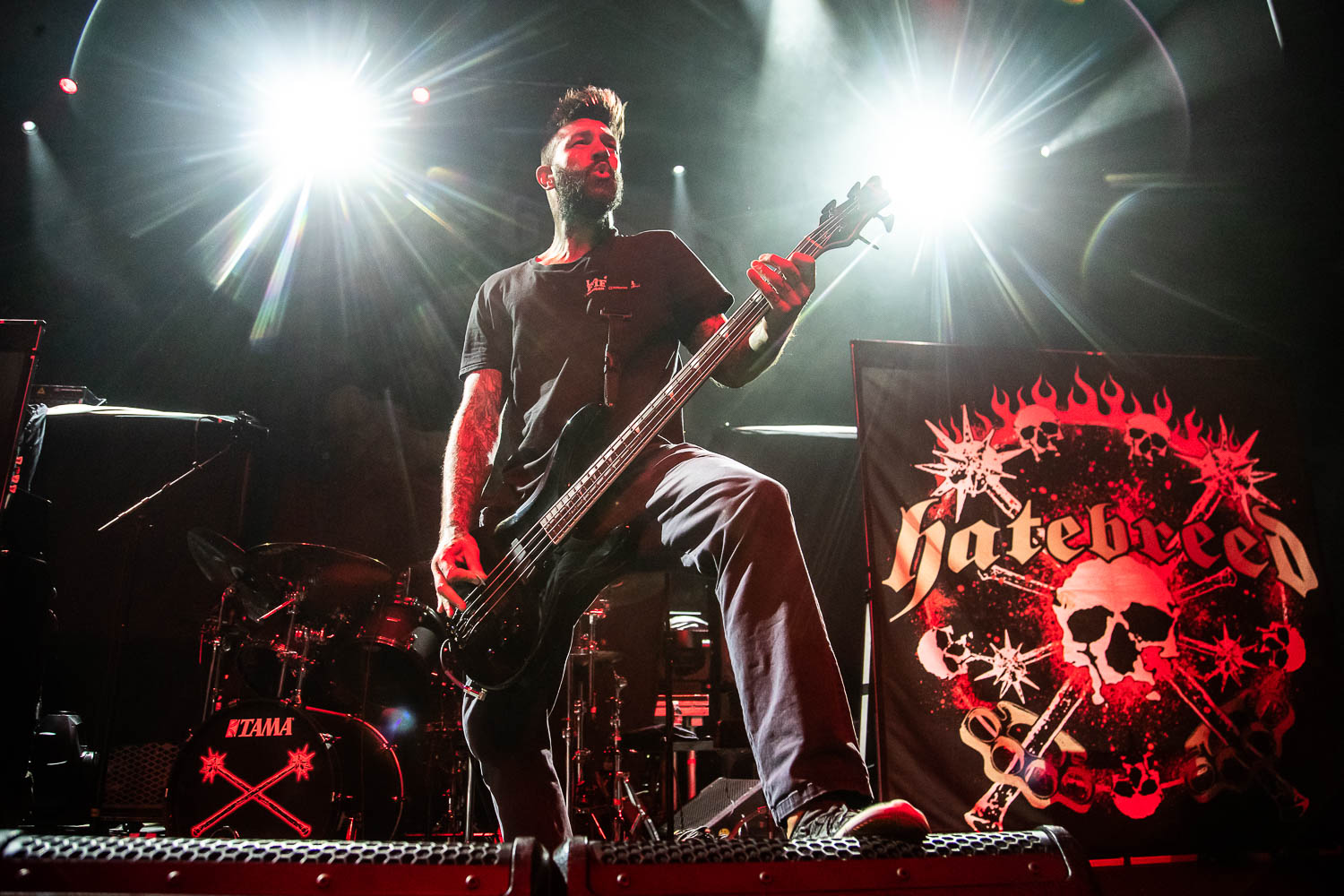 Chris Beattie, bass guitarist of Hatebreed