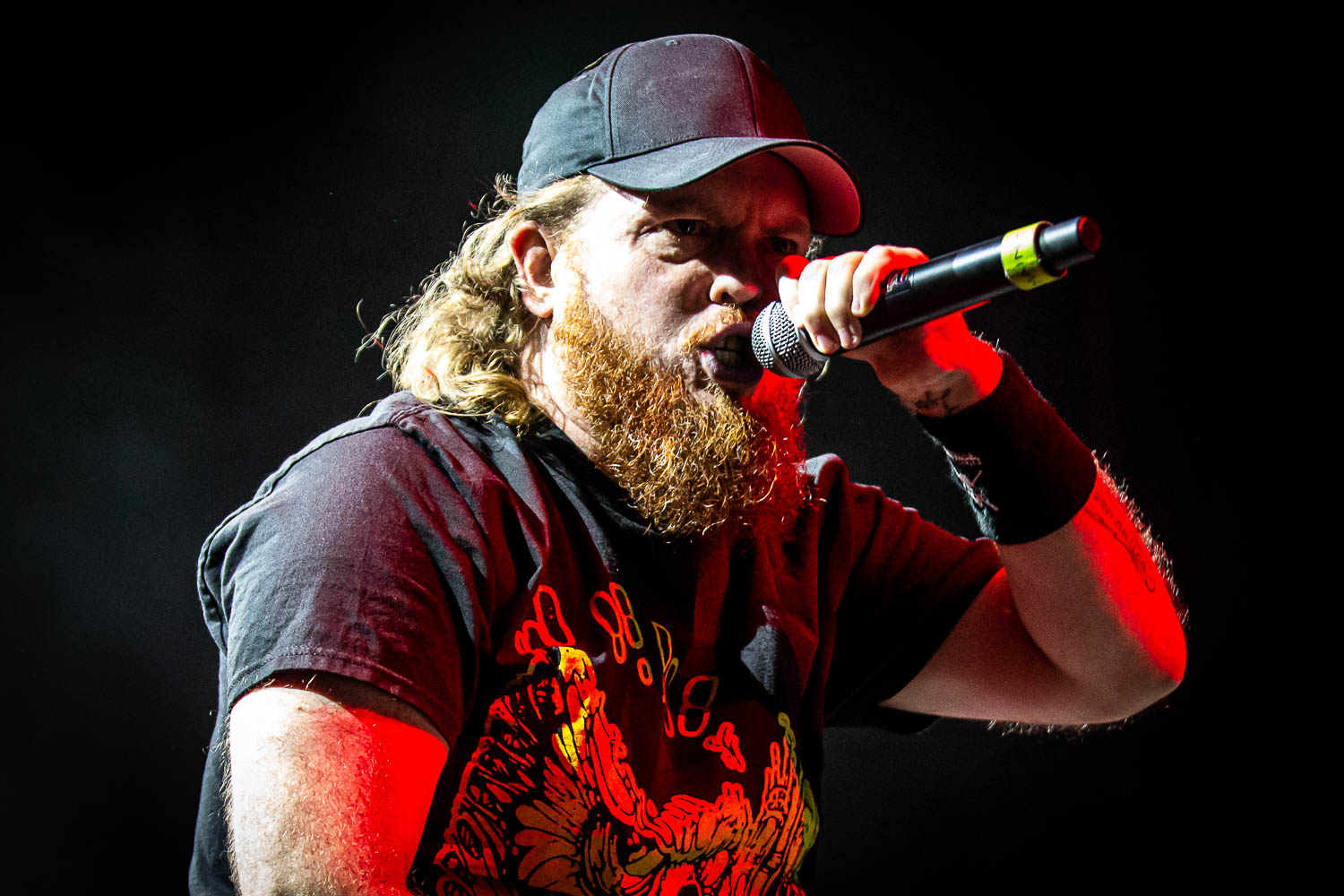 Jamey Jasta, lead vocalist of Hatebreed