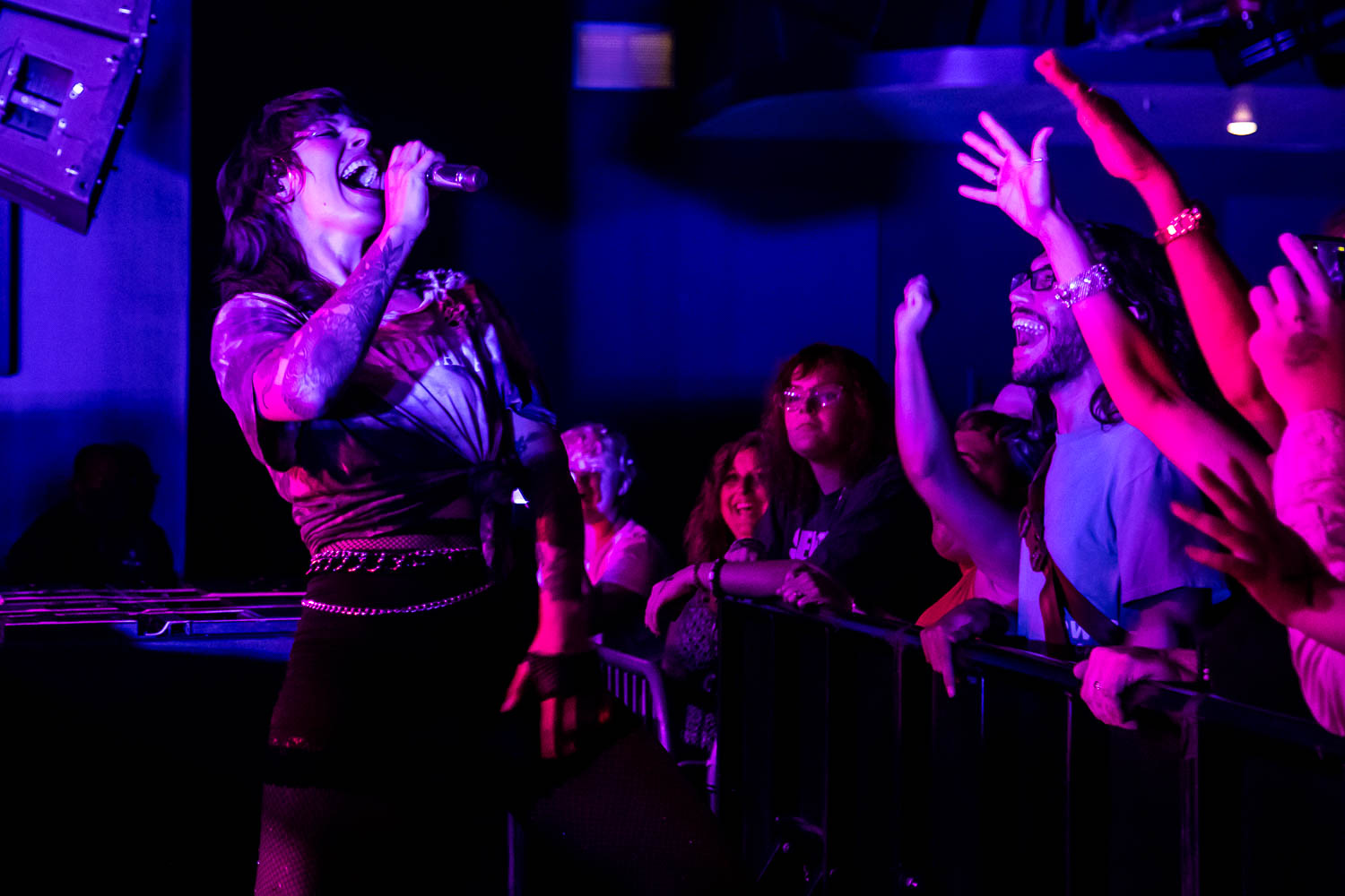 Alexis Krauss, lead vocalist of Sleigh Bells