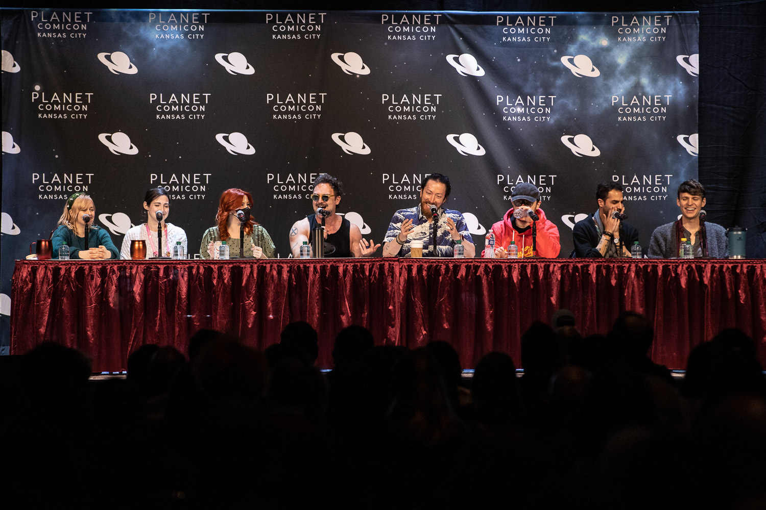 My Hero Academia panel on Friday at the 2023 Planet Comicon in Kansas City, Missouri on March 17, 2023.