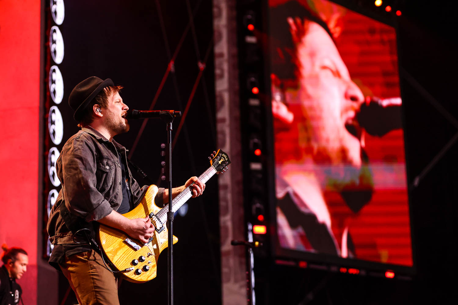 Patrick Stump, lead vocalist and guitarist of Fall Out Boy