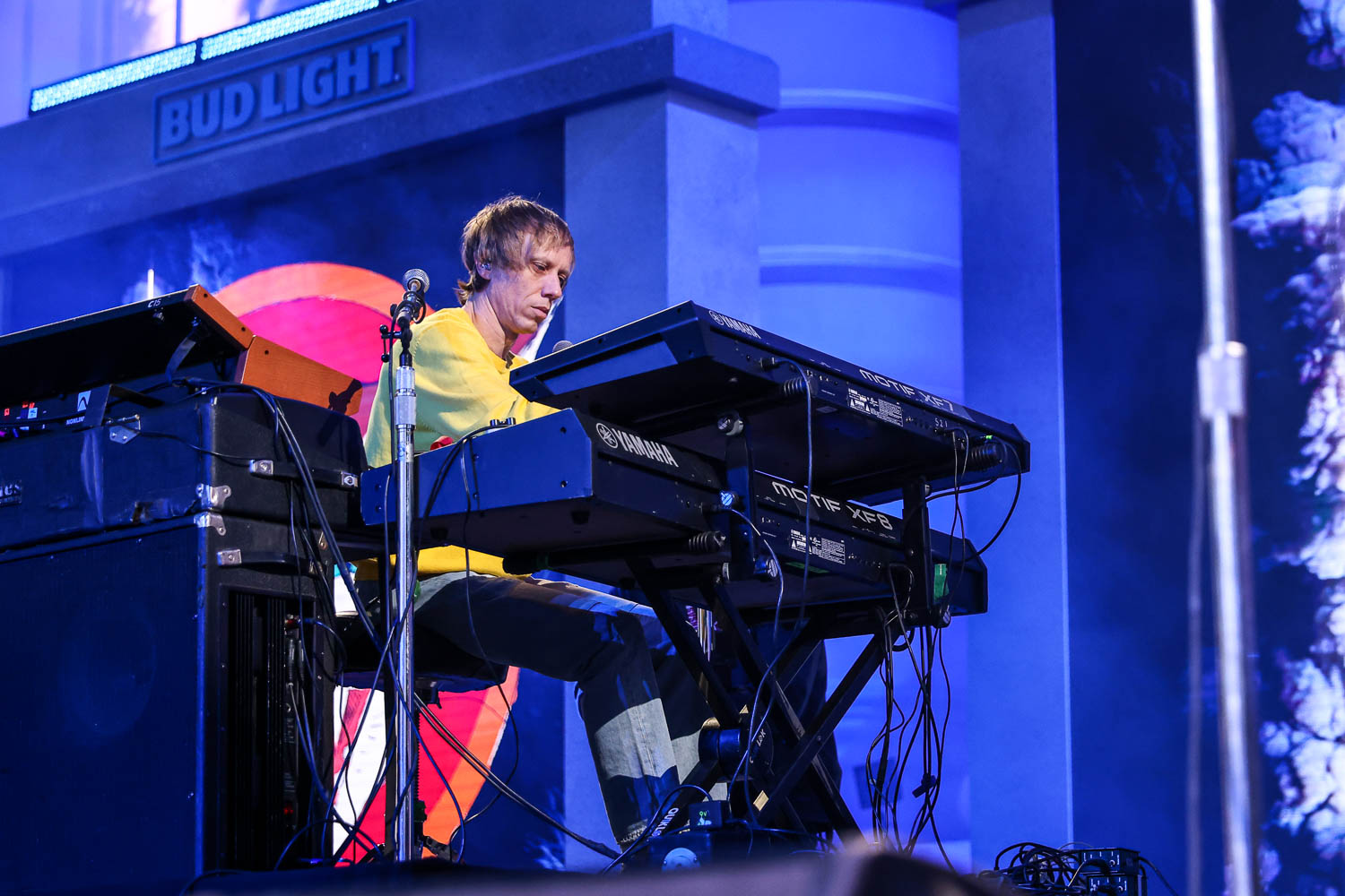 Thundercat performing at the NFL Draft at Union Station in Kansas City, Missouri on April 29, 2023