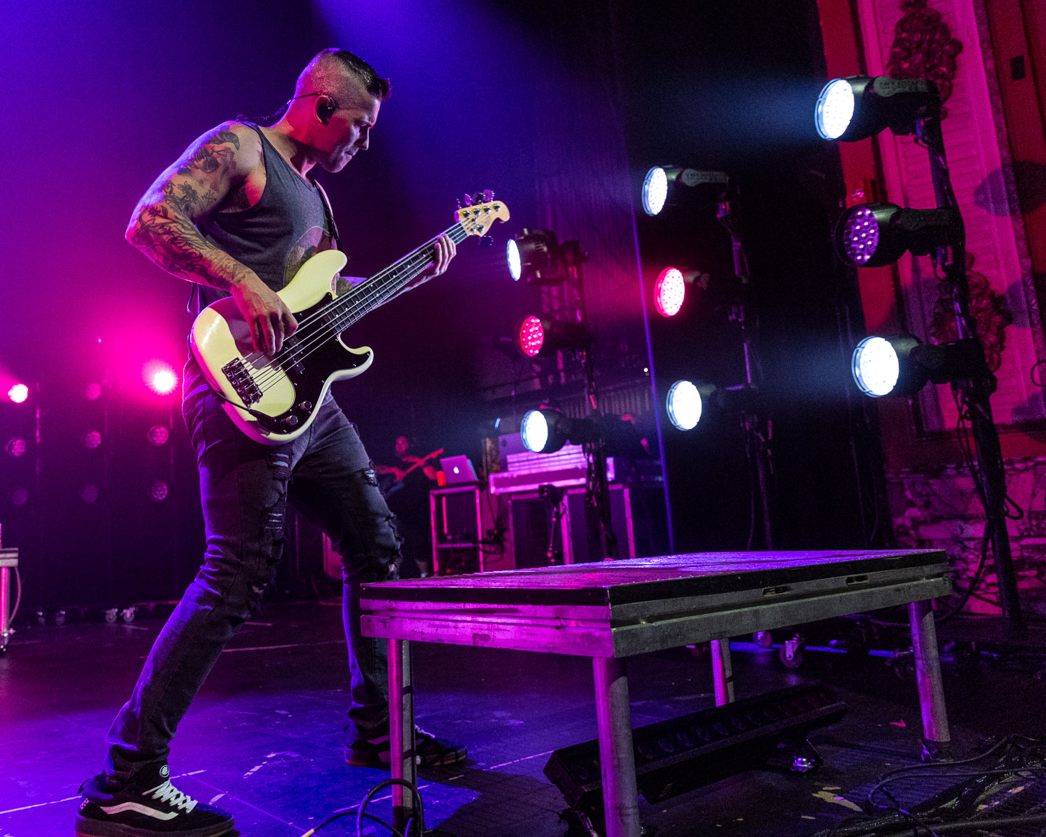 Zachary Merrick, bass guitarist of All Time Low