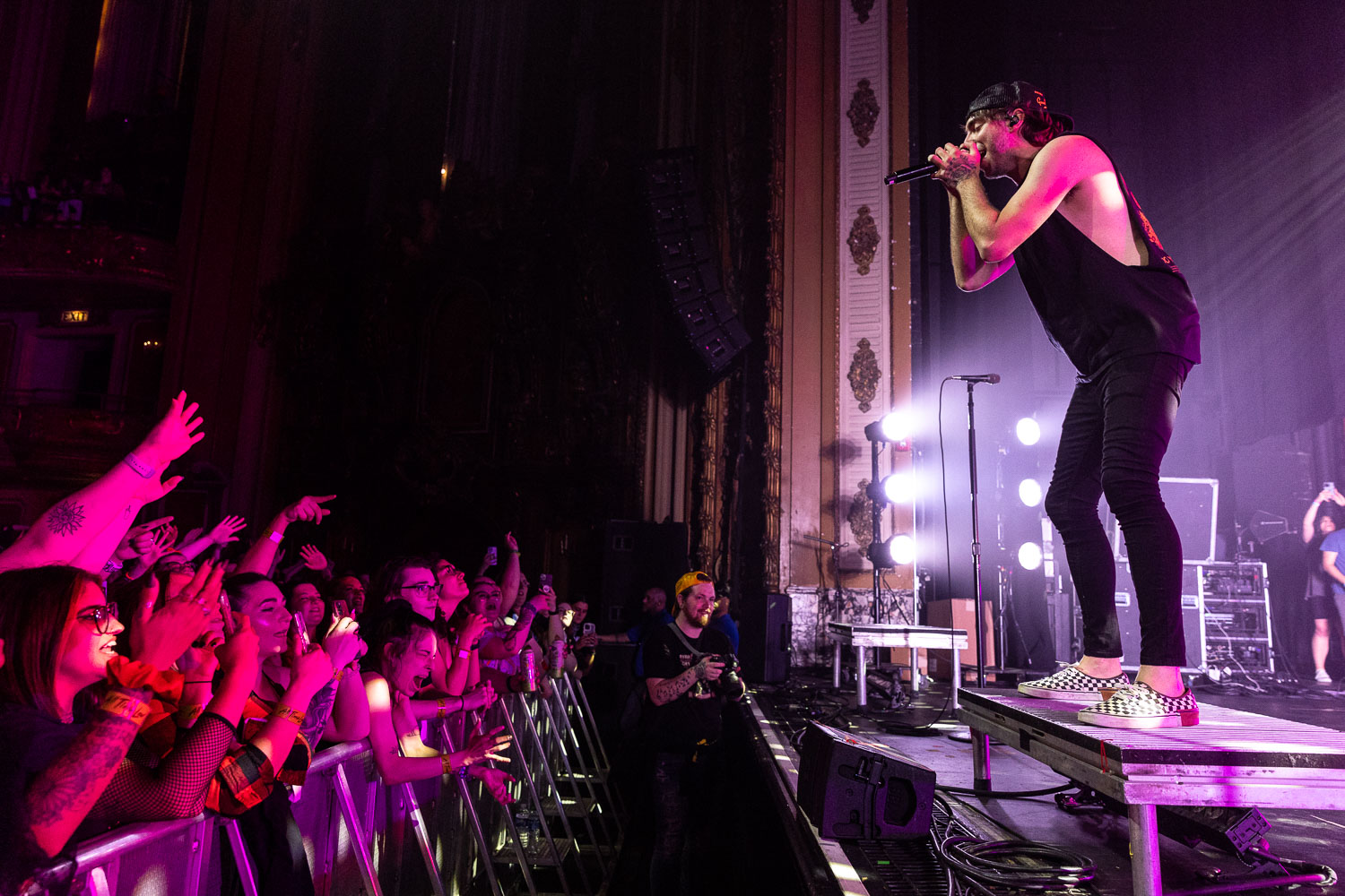 Alex Gaskarth, lead singer of All Time Low