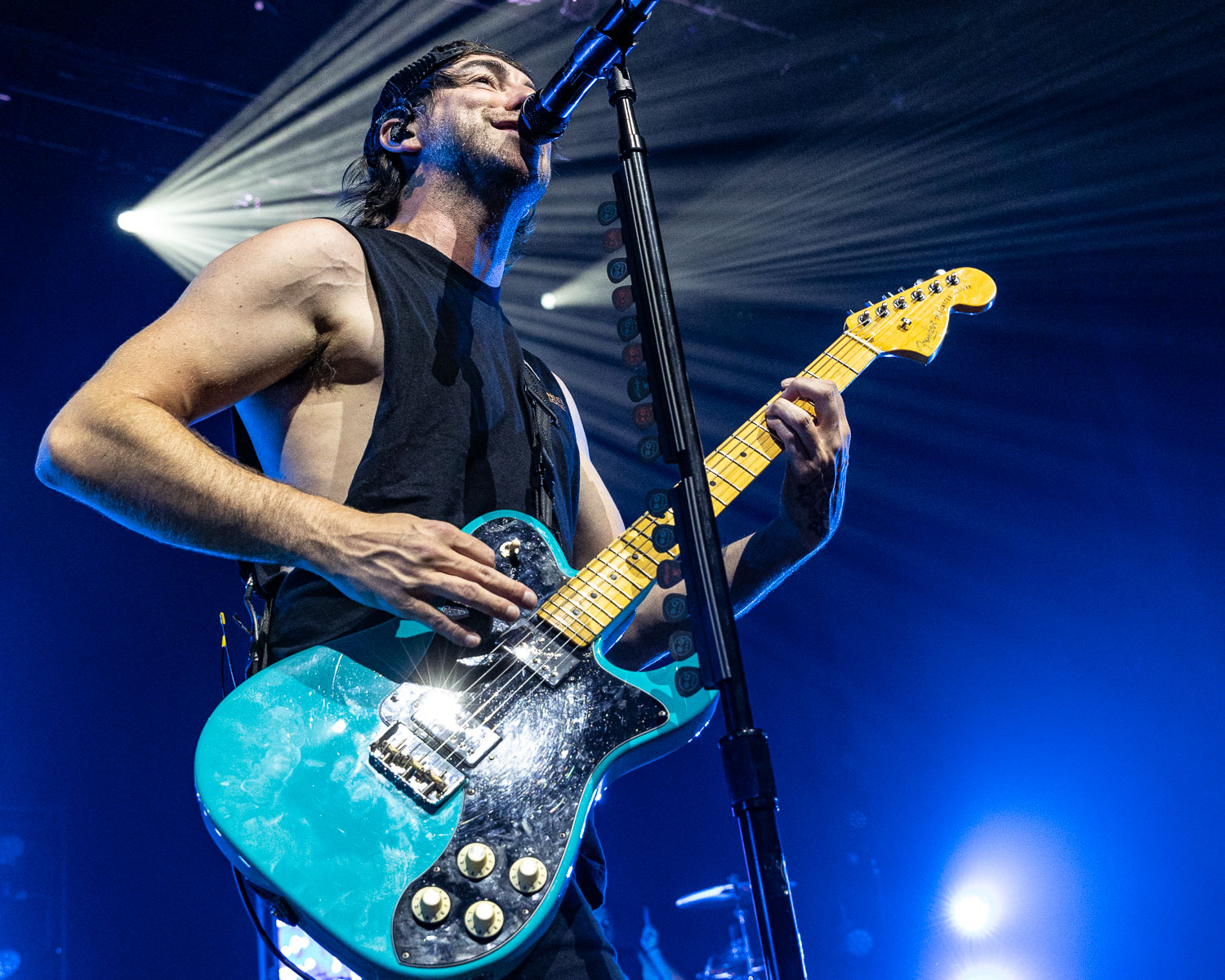 Alex Gaskarth, lead singer of All Time Low