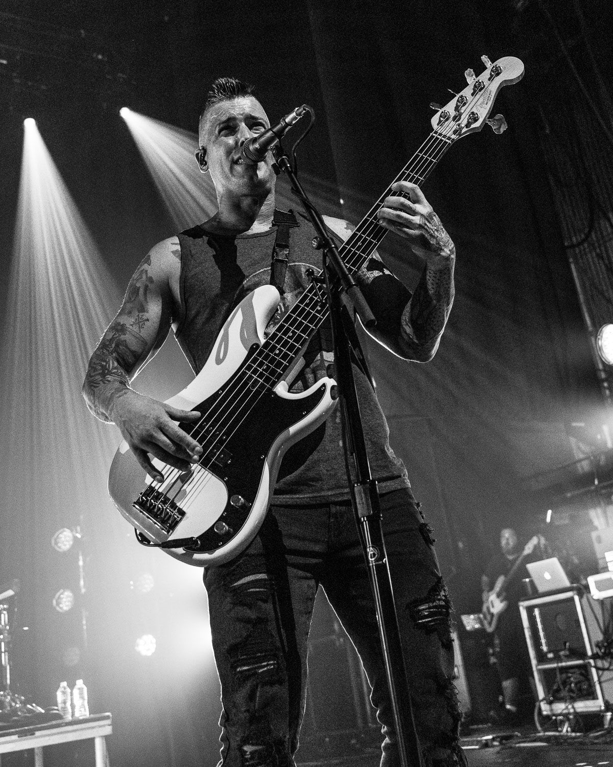 Zachary Merrick, bass guitarist of All Time Low