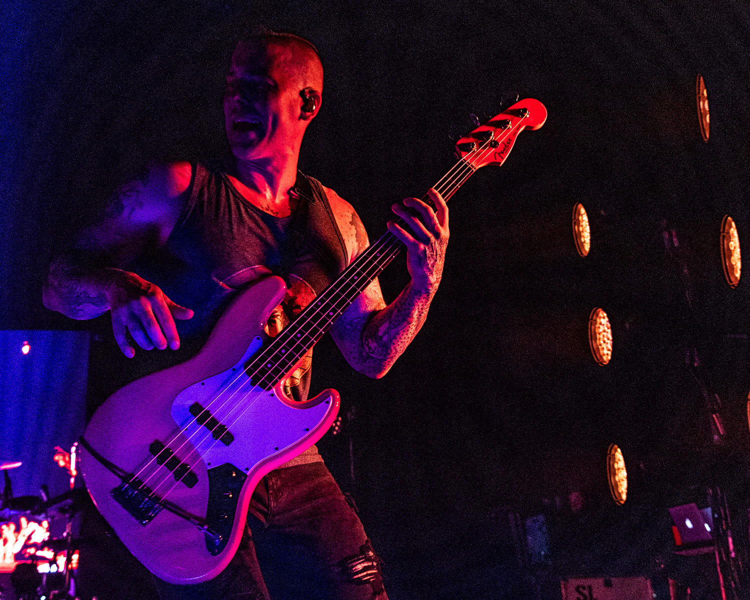 Zachary Merrick, bass guitarist of All Time Low