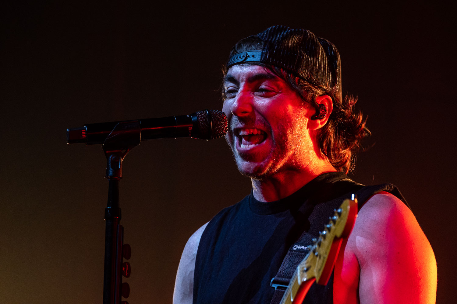 Alex Gaskarth, lead singer of All Time Low