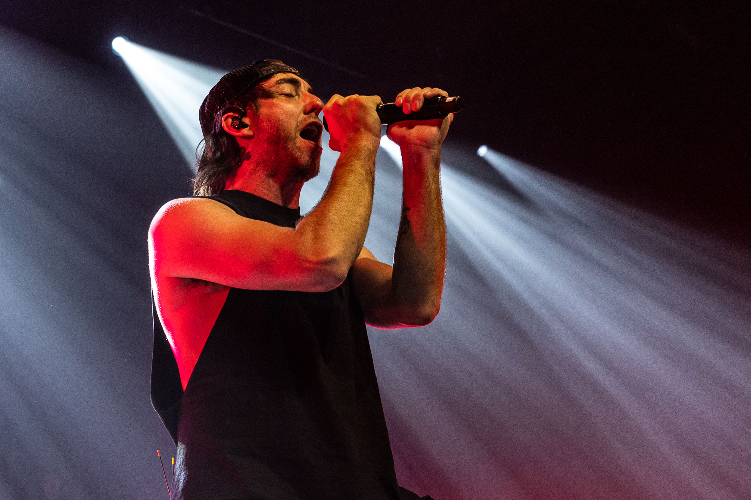 Alex Gaskarth, lead singer of All Time Low