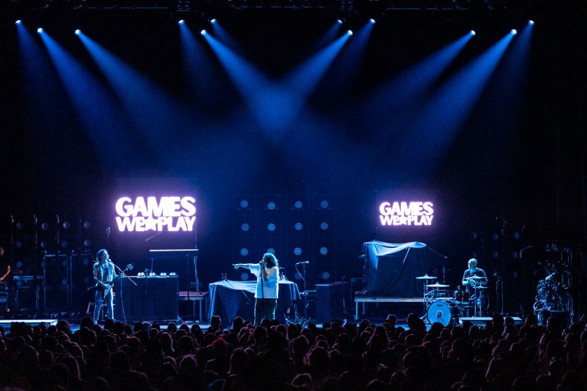 Games We Play performing at The Midland Theatre in Kansas City, Missouri on June 3, 2023.