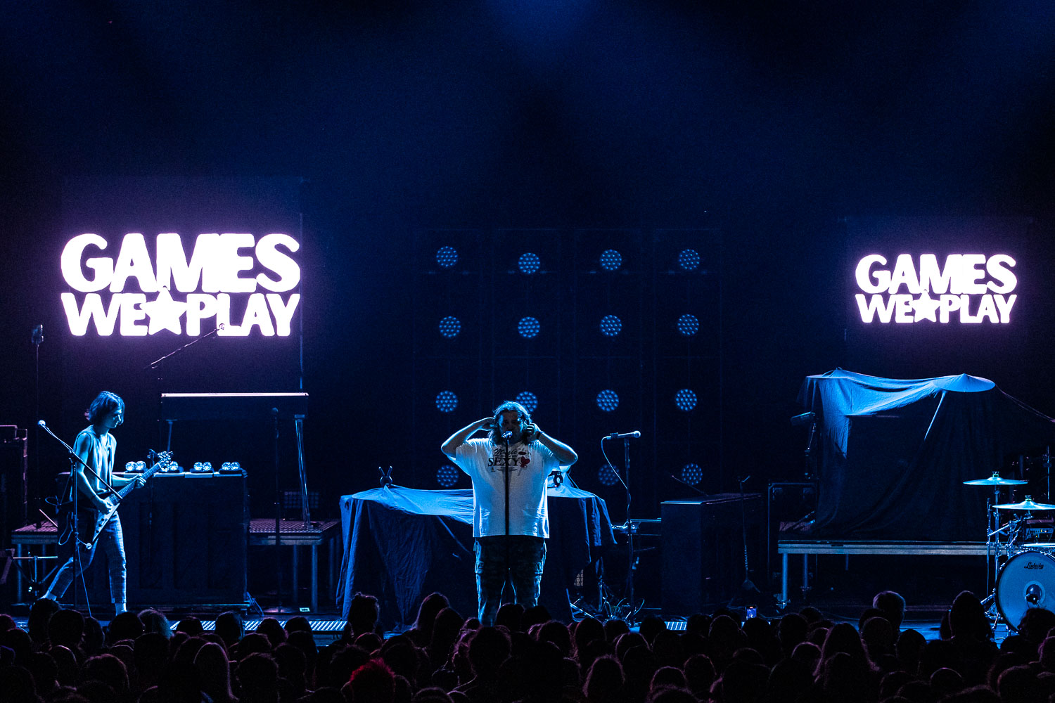 Games We Play performing at The Midland Theatre in Kansas City, Missouri on June 3, 2023.