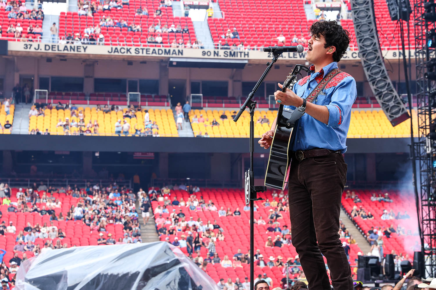 Cleto Cordero, lead vocalist of Flatland Cavalry