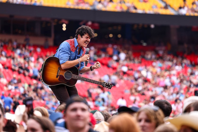 Cleto Cordero, lead vocalist of Flatland Cavalry