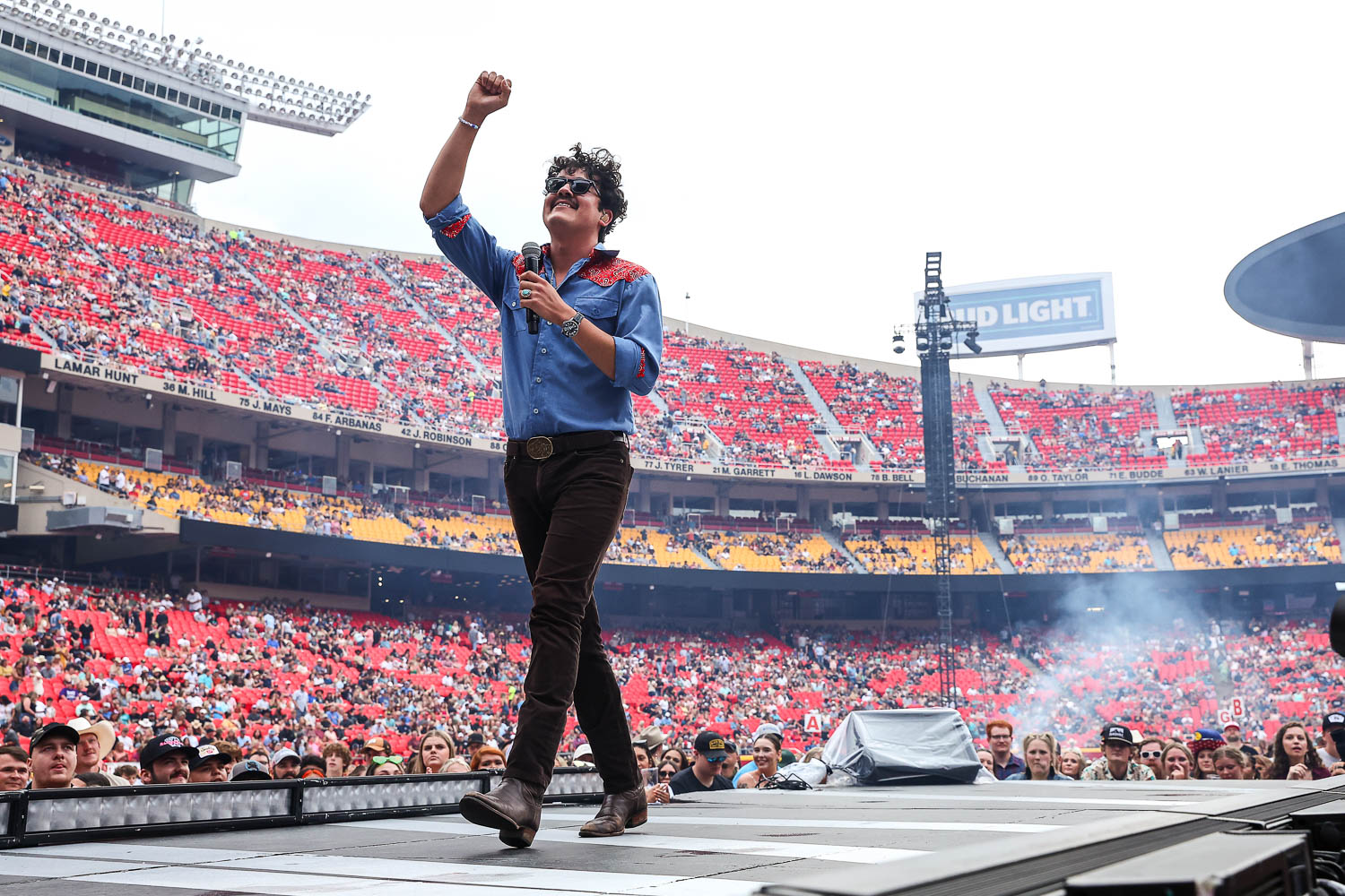 Cleto Cordero, lead vocalist of Flatland Cavalry