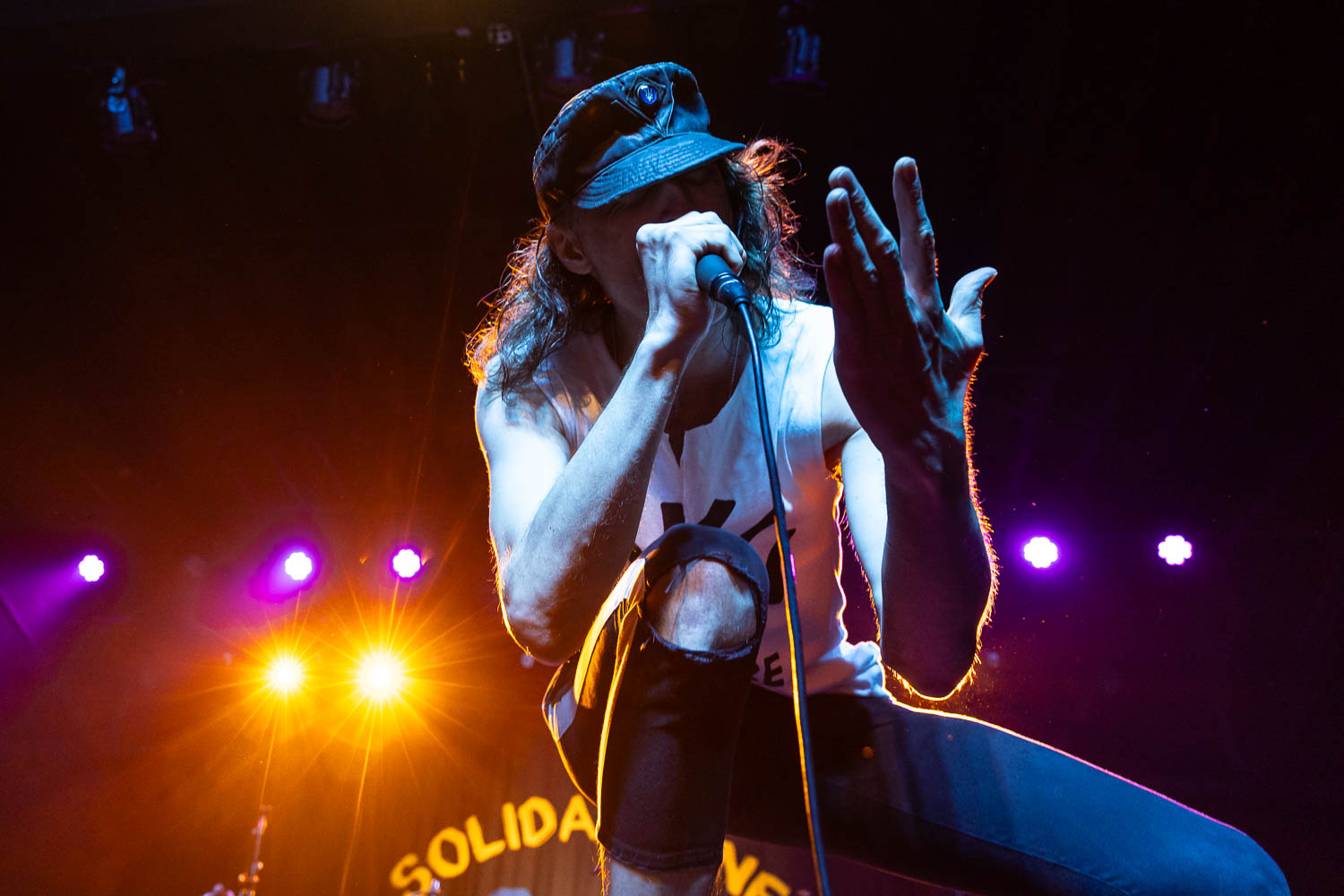 Eugene Hütz, lead singer of Gogol Bordello