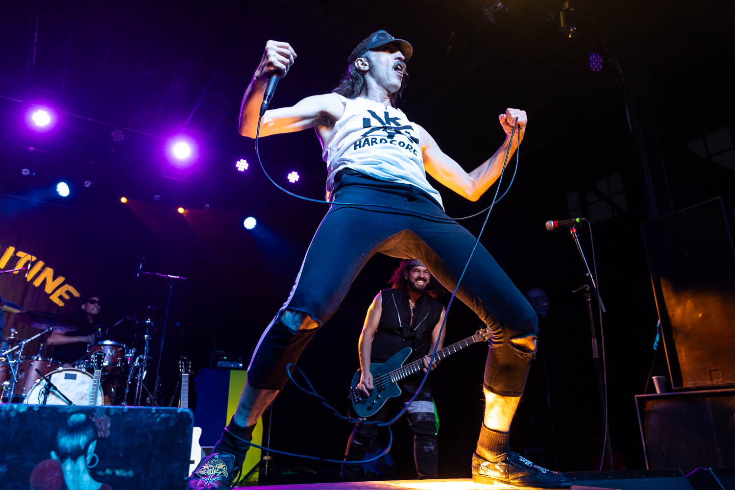 Eugene Hütz, lead singer of Gogol Bordello